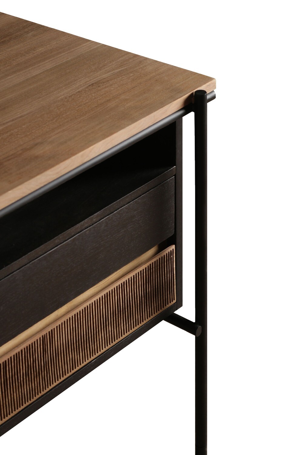 Ethnicraft - Oscar Schreibtisch - Teak, mit 2 Schubladen