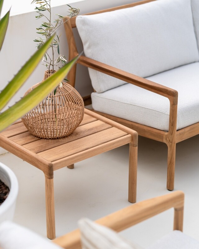 Ethnicraft - Jack Table d&#39;appoint outdoor - teck