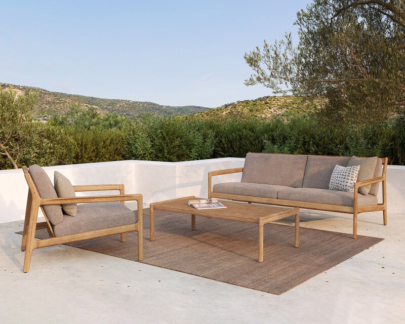 Ethnicraft - Jack Table basse Outdoor - teck