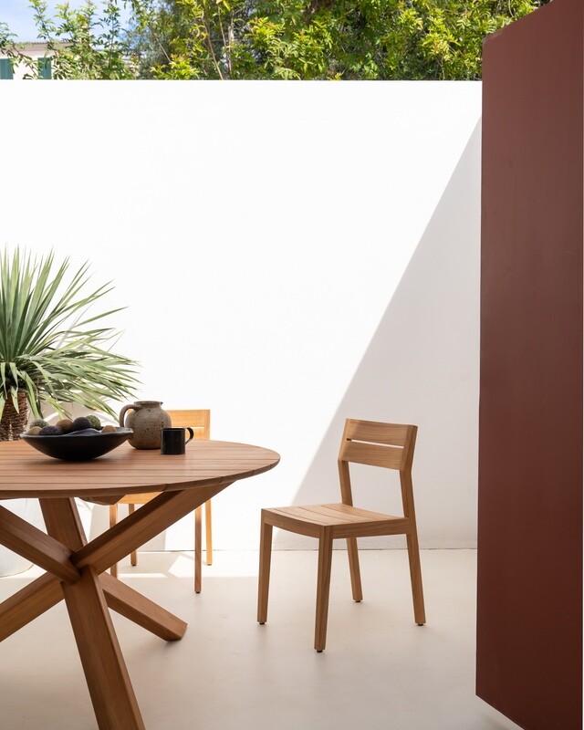 Ethnicraft - EX1 chaise Outdoor - Teak