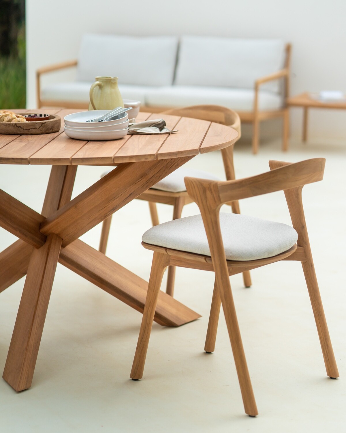 Ethnicraft - Circle Tisch Outdoor - Teak