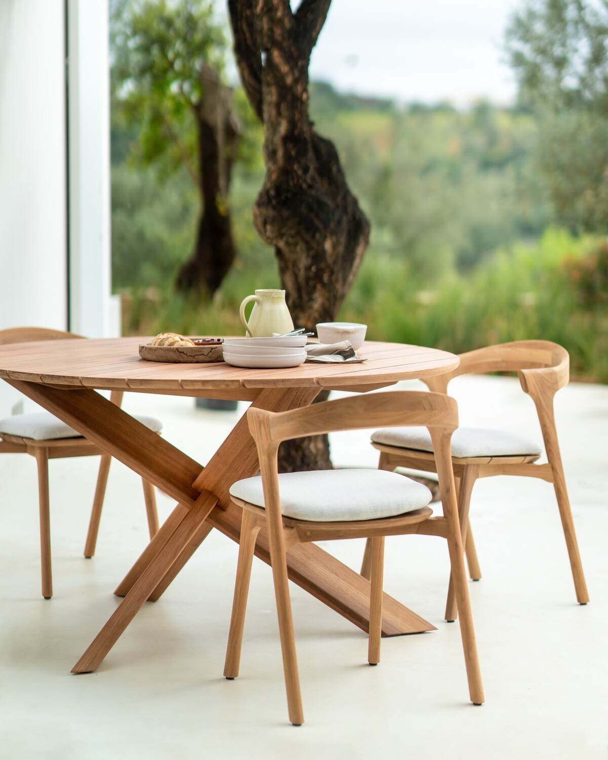 Ethnicraft - Circle Tisch Outdoor - Teak