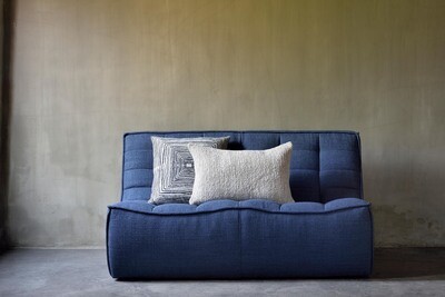 N701 Sofa - 2 Sitzer, Blau N701 Sofa - 2 Sitzer, Blau