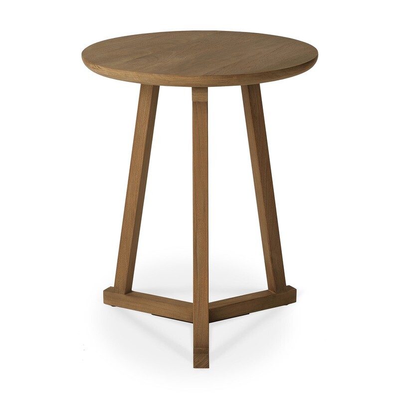 Ethnicraft - Tripod Beistelltisch - Teak, 46cm