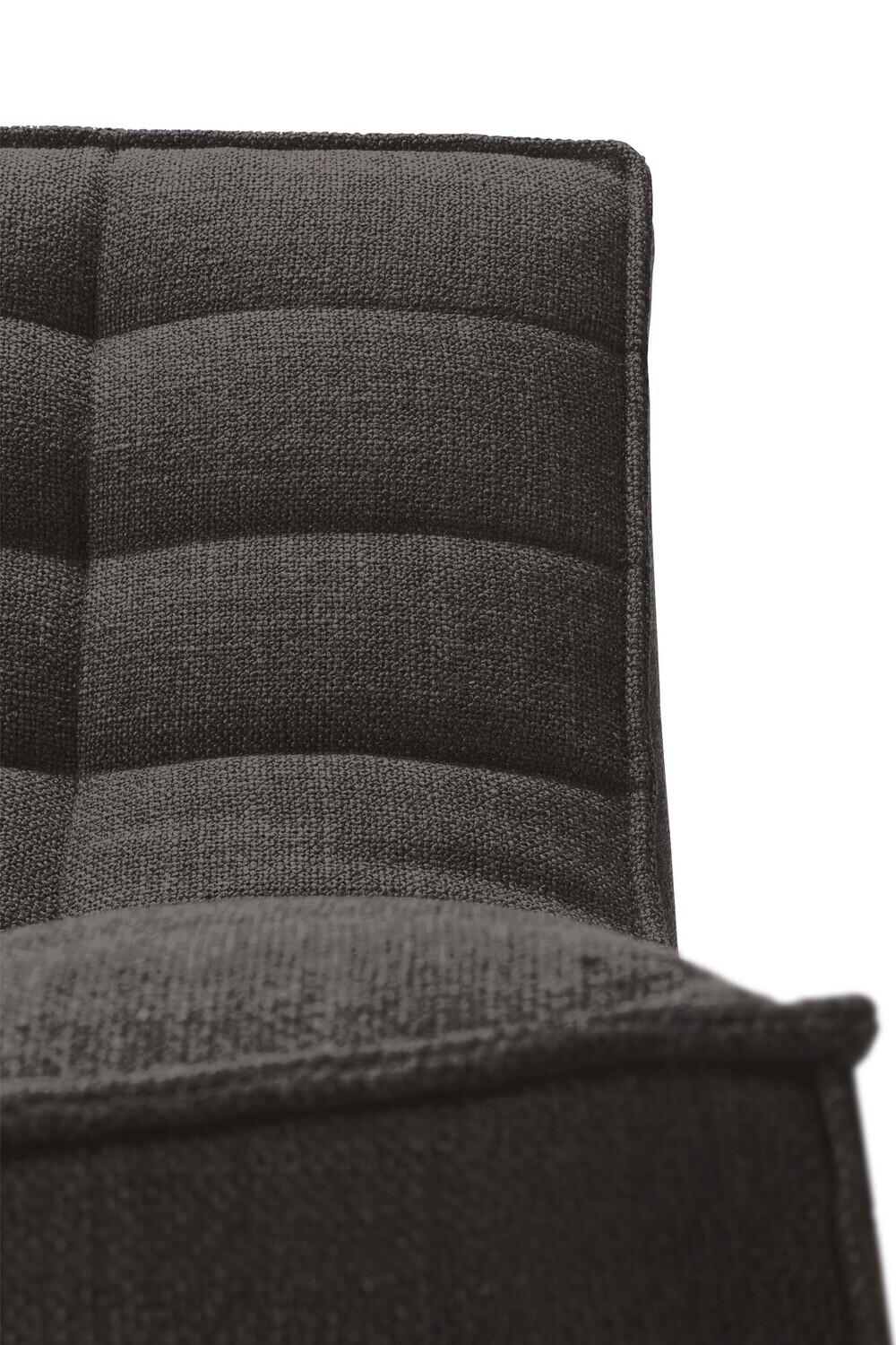 Ethnicraft - N701 Sofa - 3 Sitzer, Dunkelgrau
