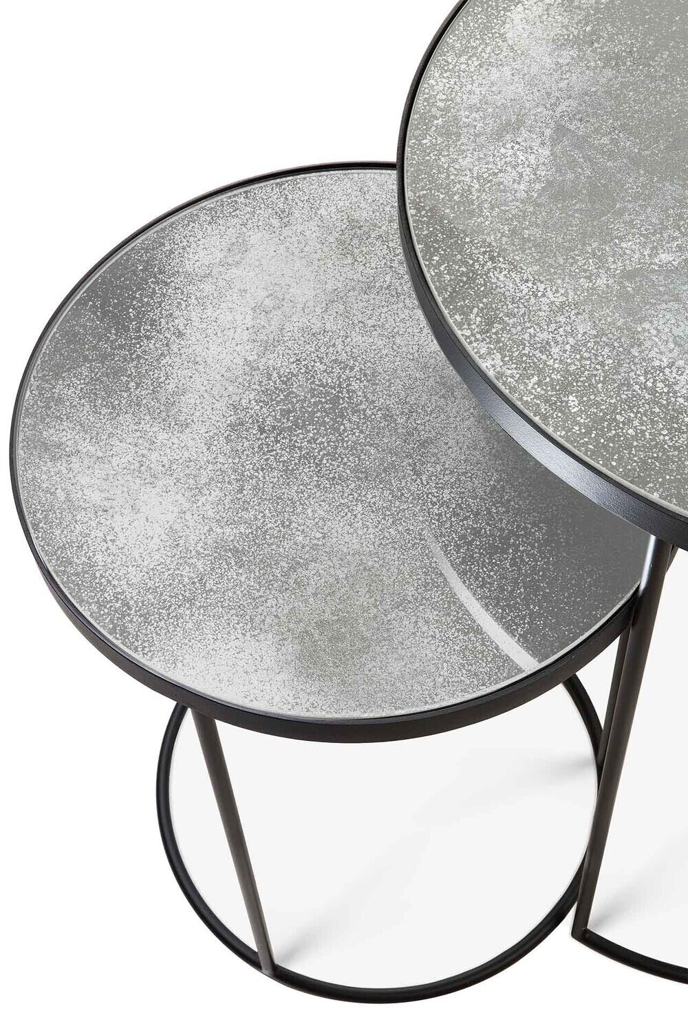 Ethnicraft - Nesting Beistelltisch Set - Clear