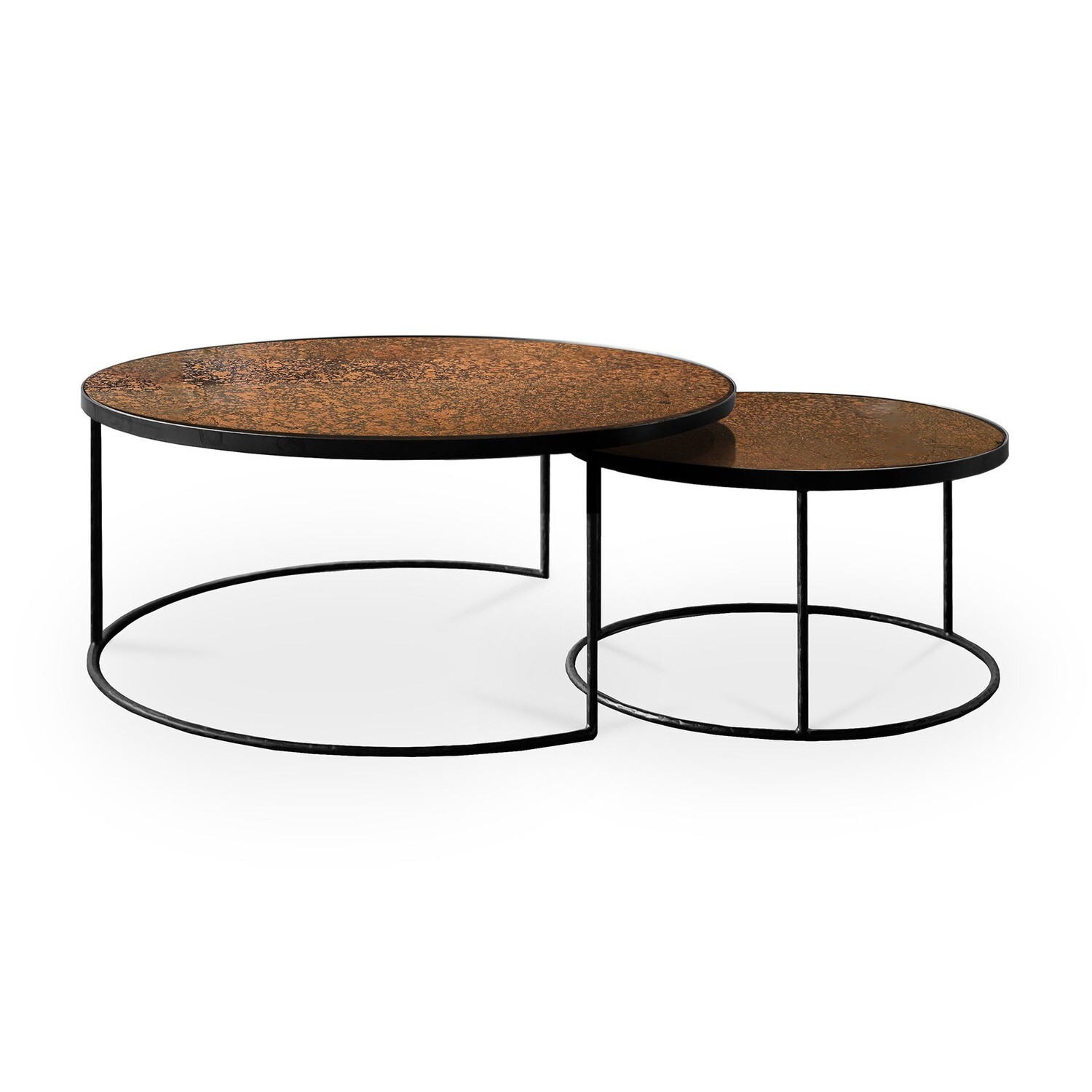 Ethnicraft - Nesting Couchtisch Set XL - Bronze
