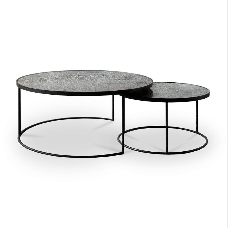 Ethnicraft - Nesting Couchtisch Set XL - Clear