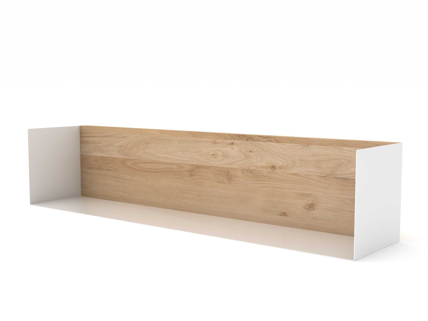 Ethnicraft - U Regal - Eiche, weiss