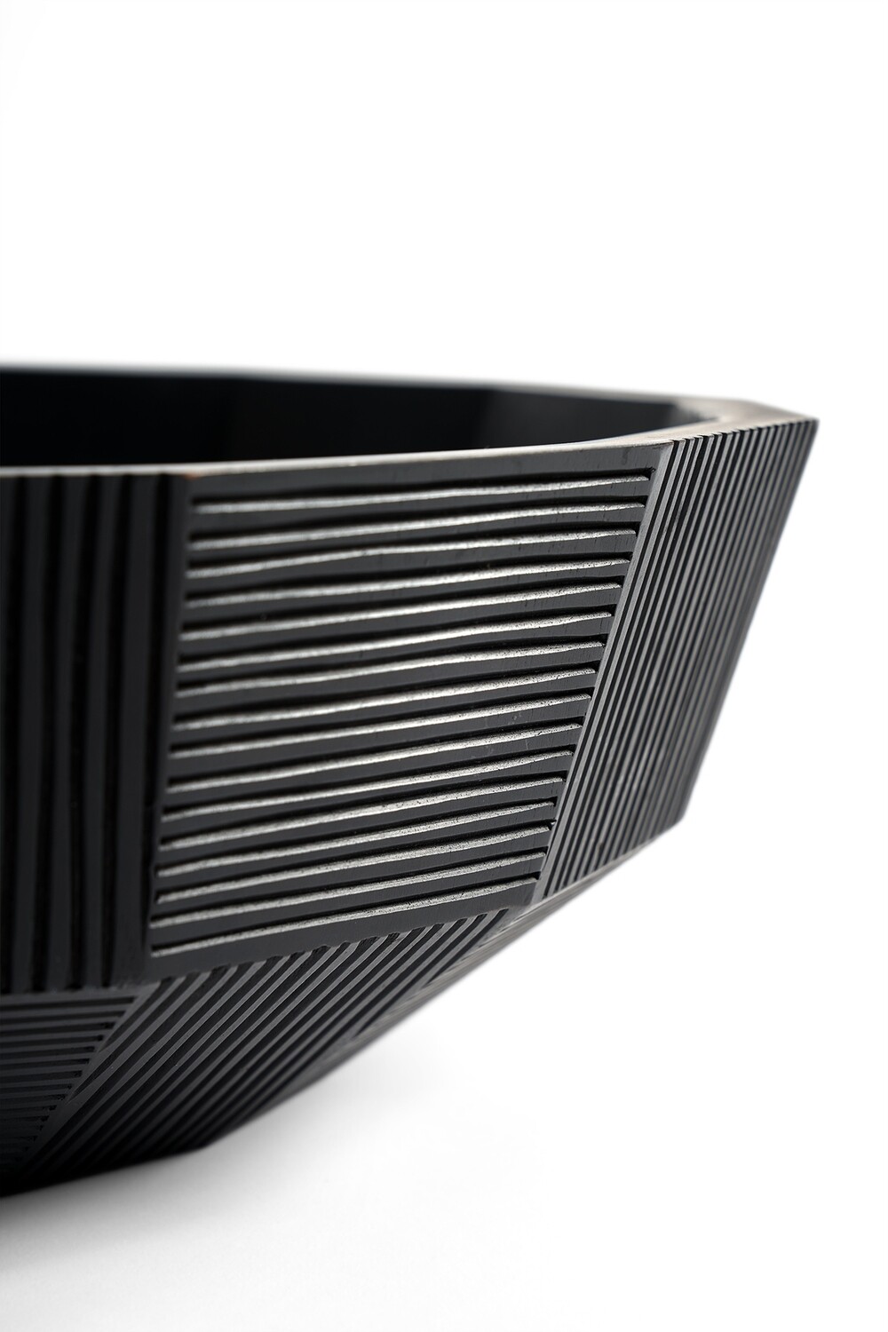 Ethnicraft - Schale - Black Striped