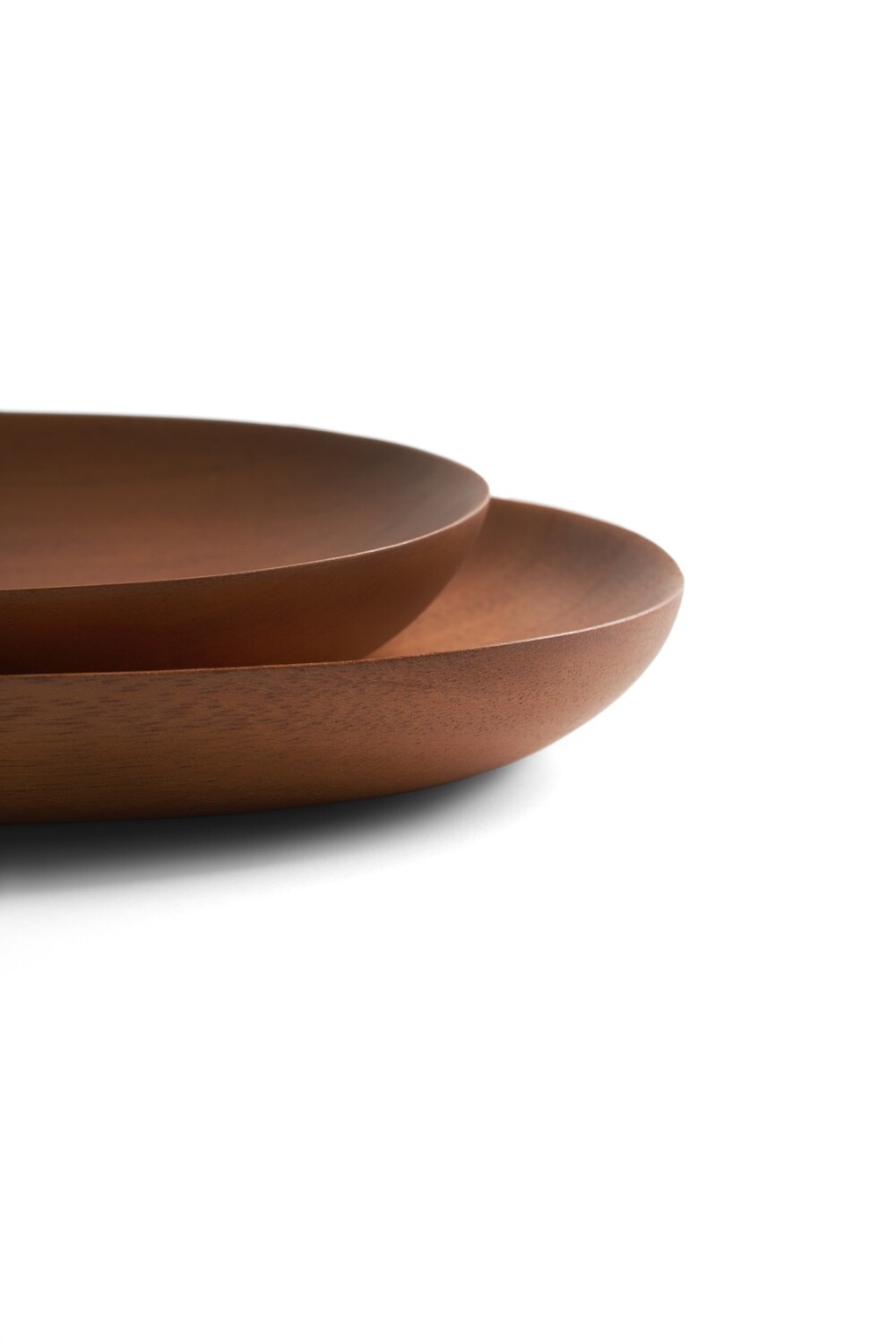 Ethnicraft - Thin Schalen - Oval, 2er Set