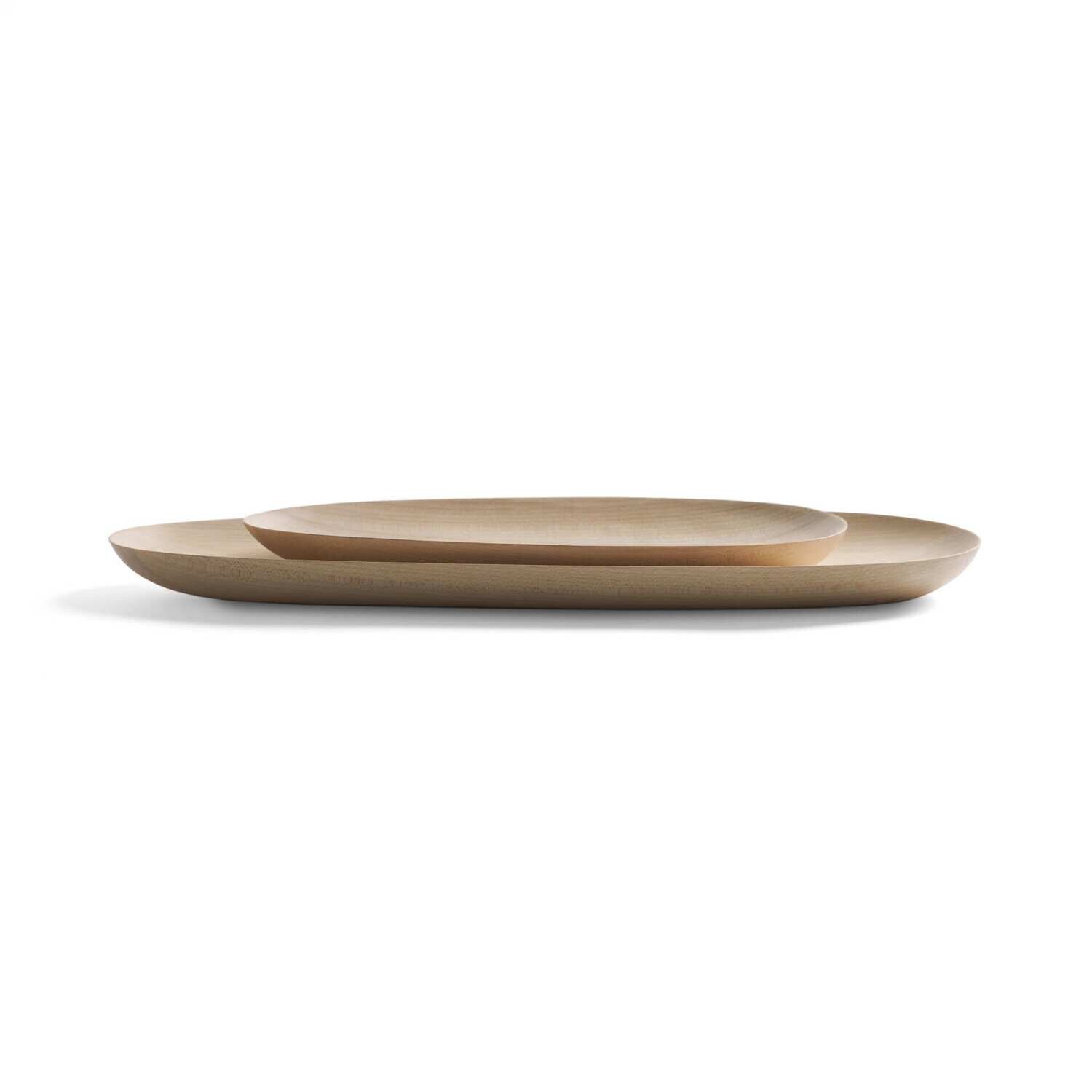 Ethnicraft - Thin Schalen - Oval, 2er Set