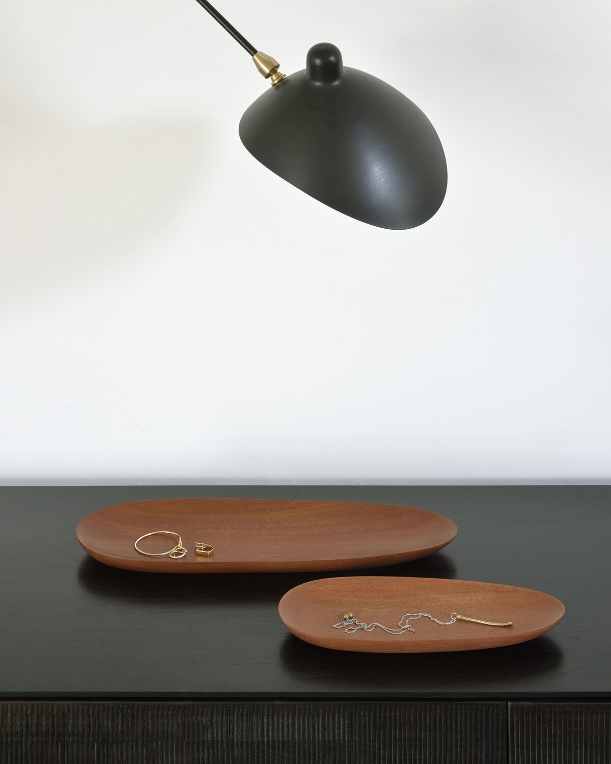 Ethnicraft - Thin Schalen - Oval, 2er Set