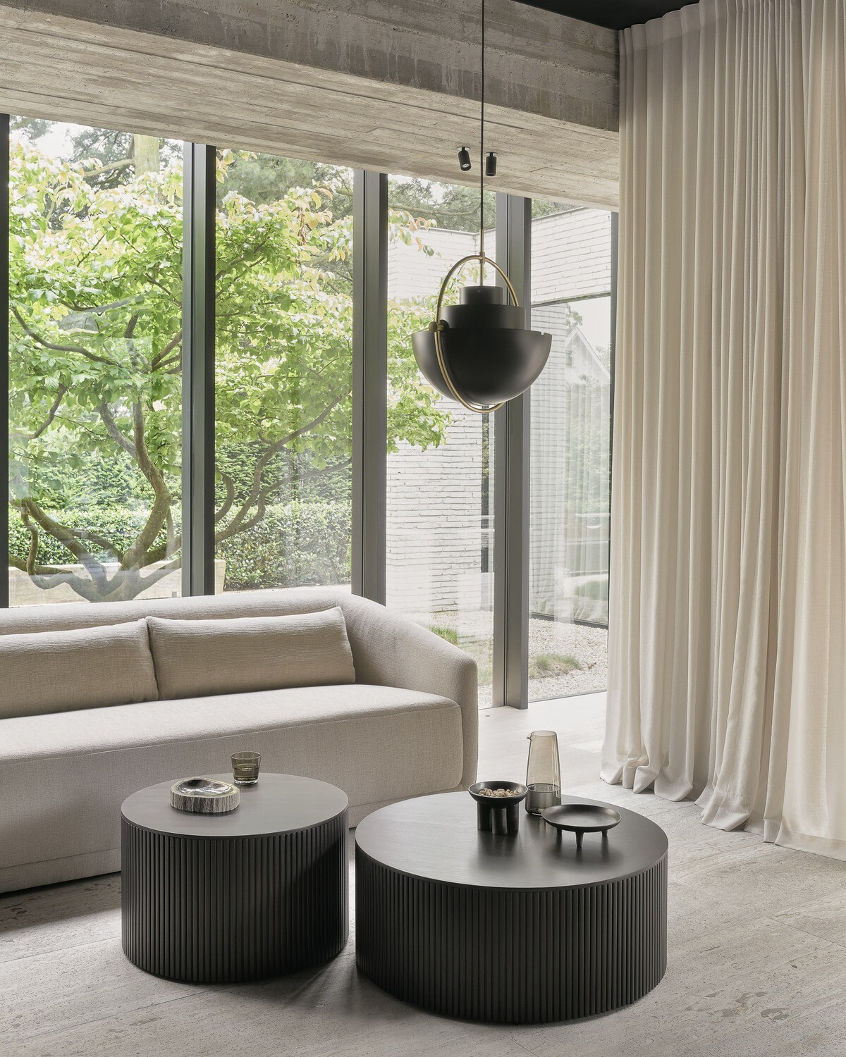 Ethnicraft - Roller Max Couchtisch - Mahagoni