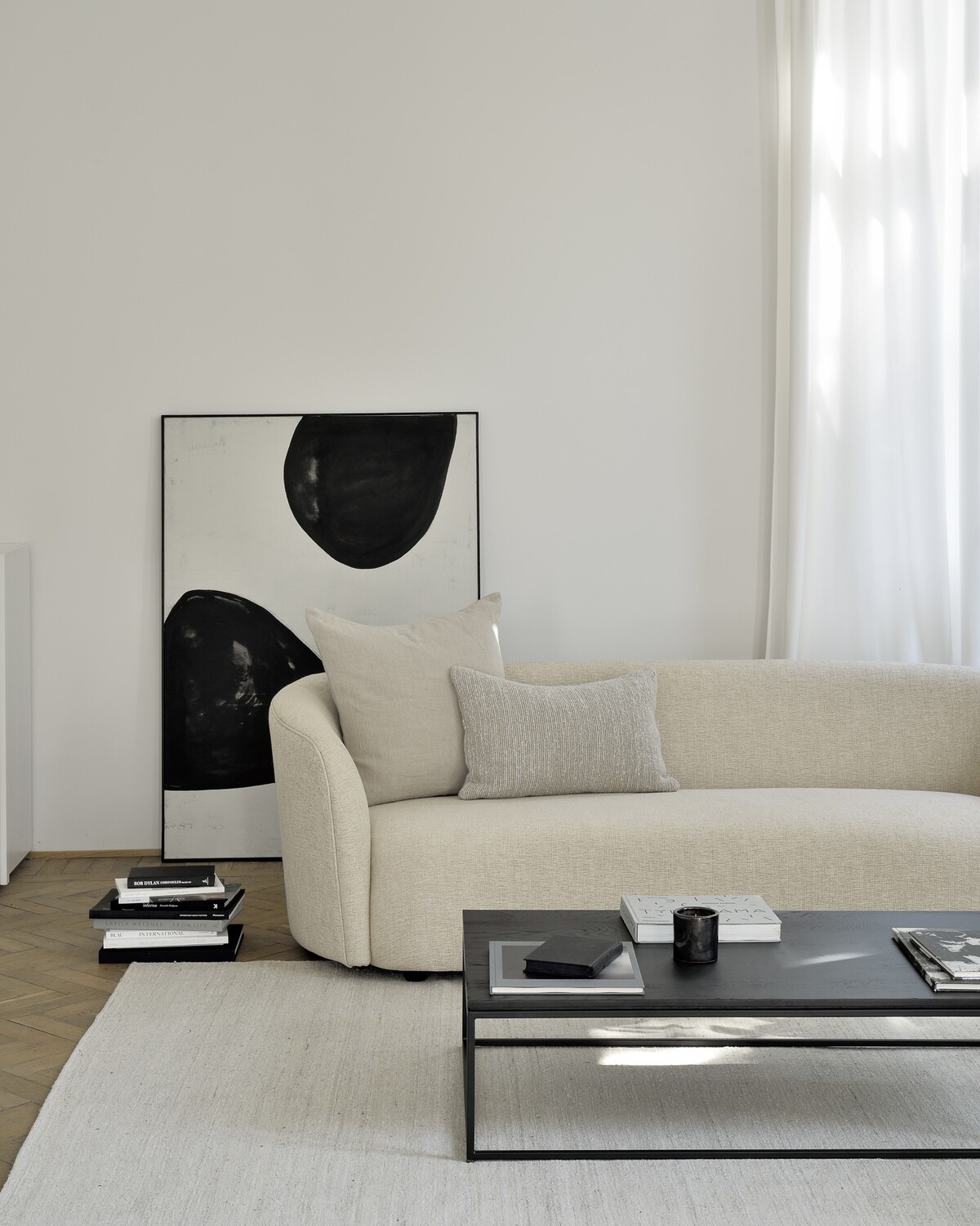 Ethnicraft - Thin Couchtisch - Eiche schwarz
