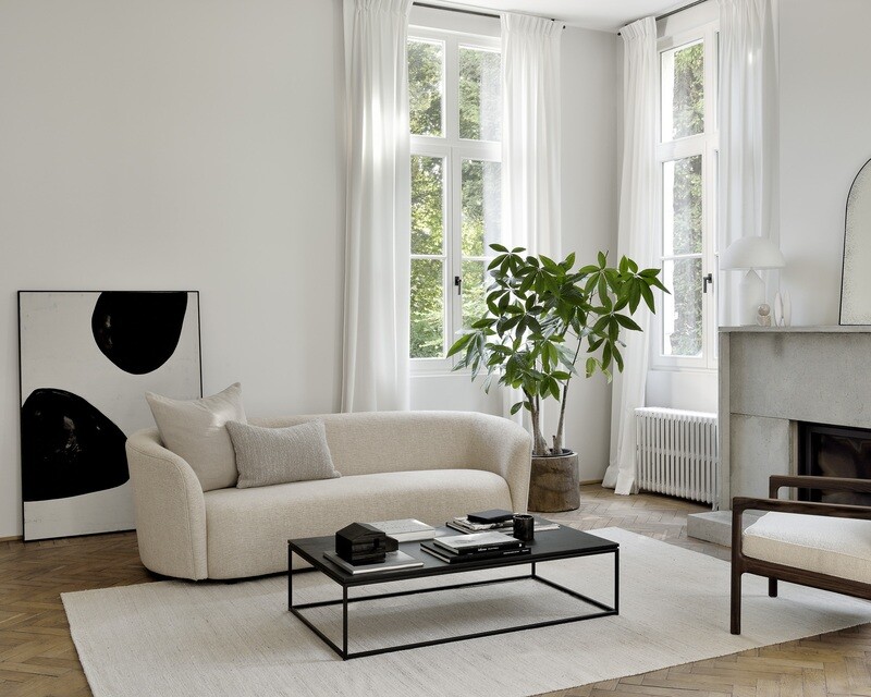 Ethnicraft - Thin Couchtisch - Eiche schwarz