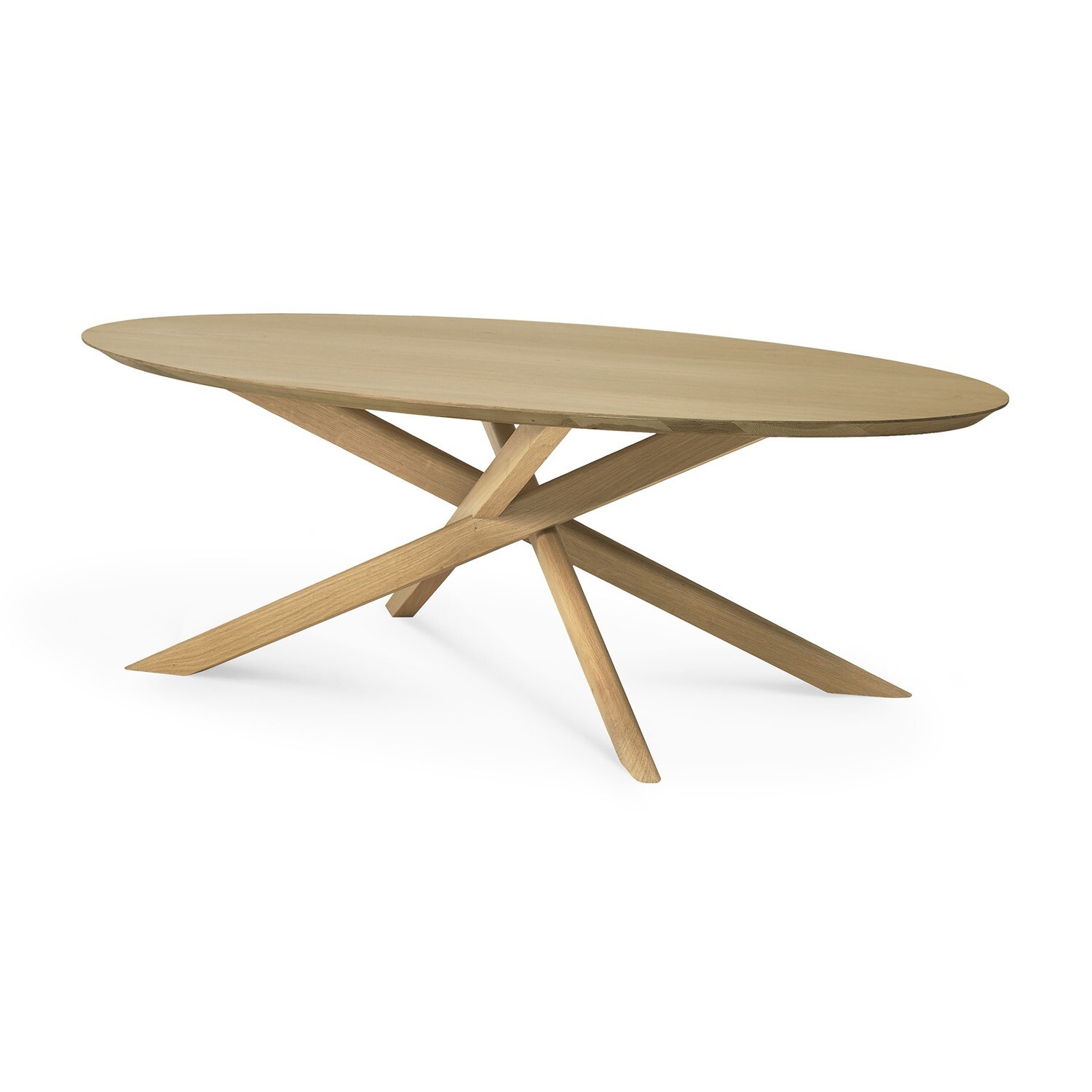 Ethnicraft - Mikado Couchtisch - Eiche, oval
