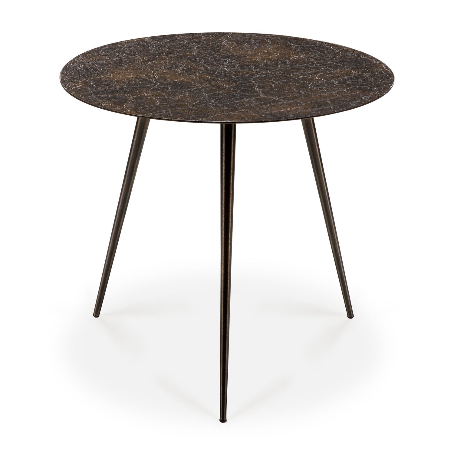 Ethnicraft - Luna Beistelltisch - Lava, Whisky