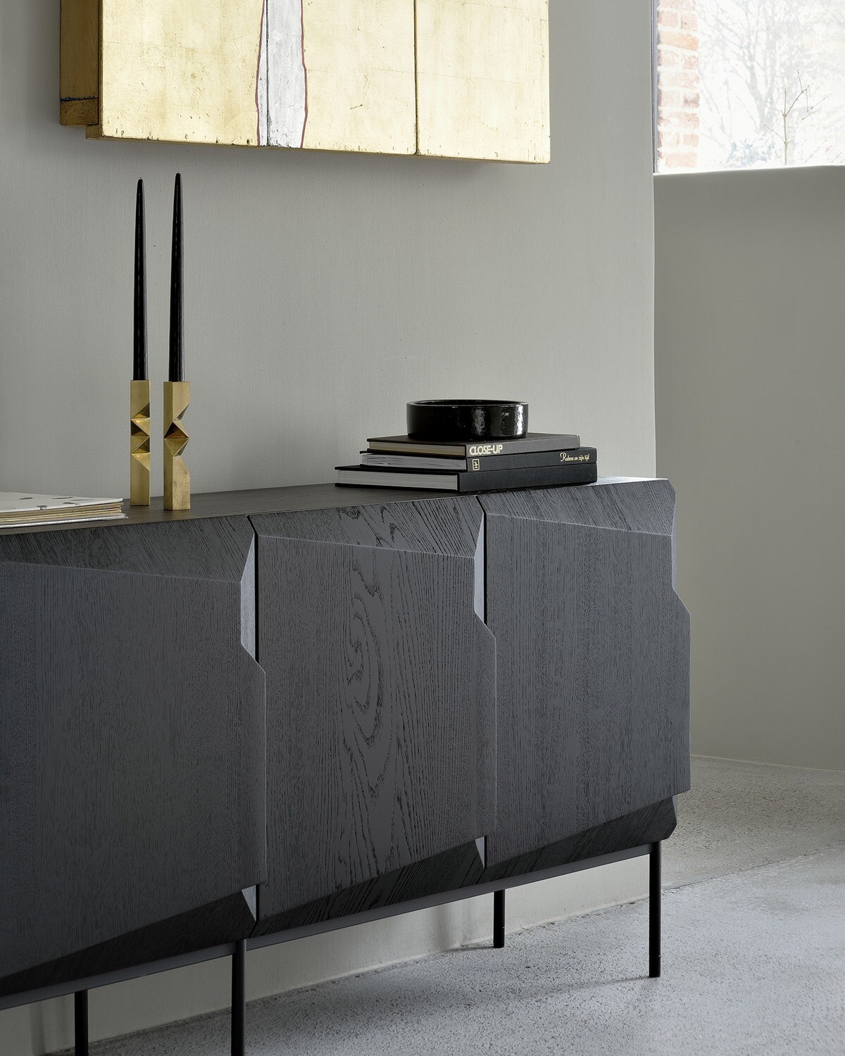 Ethnicraft - Stairs Sideboard - Eiche schwarz