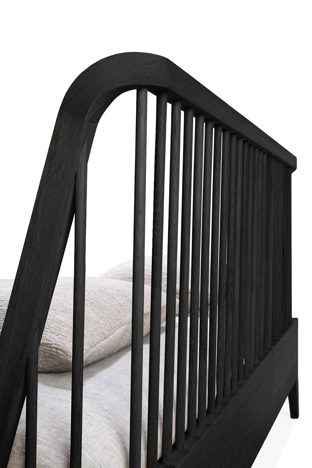 Ethnicraft - Spindle Bett - Eiche schwarz