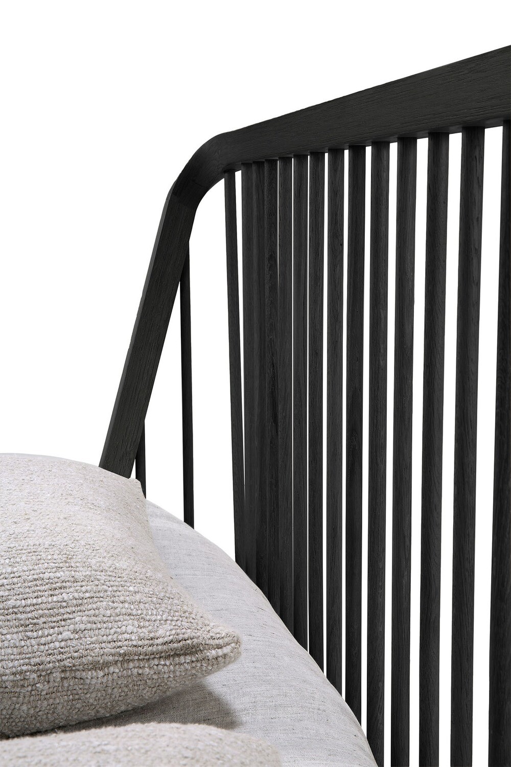 Ethnicraft - Spindle Bett - Eiche schwarz