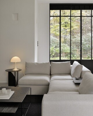 Mellow Sofa - Ecke, Off White