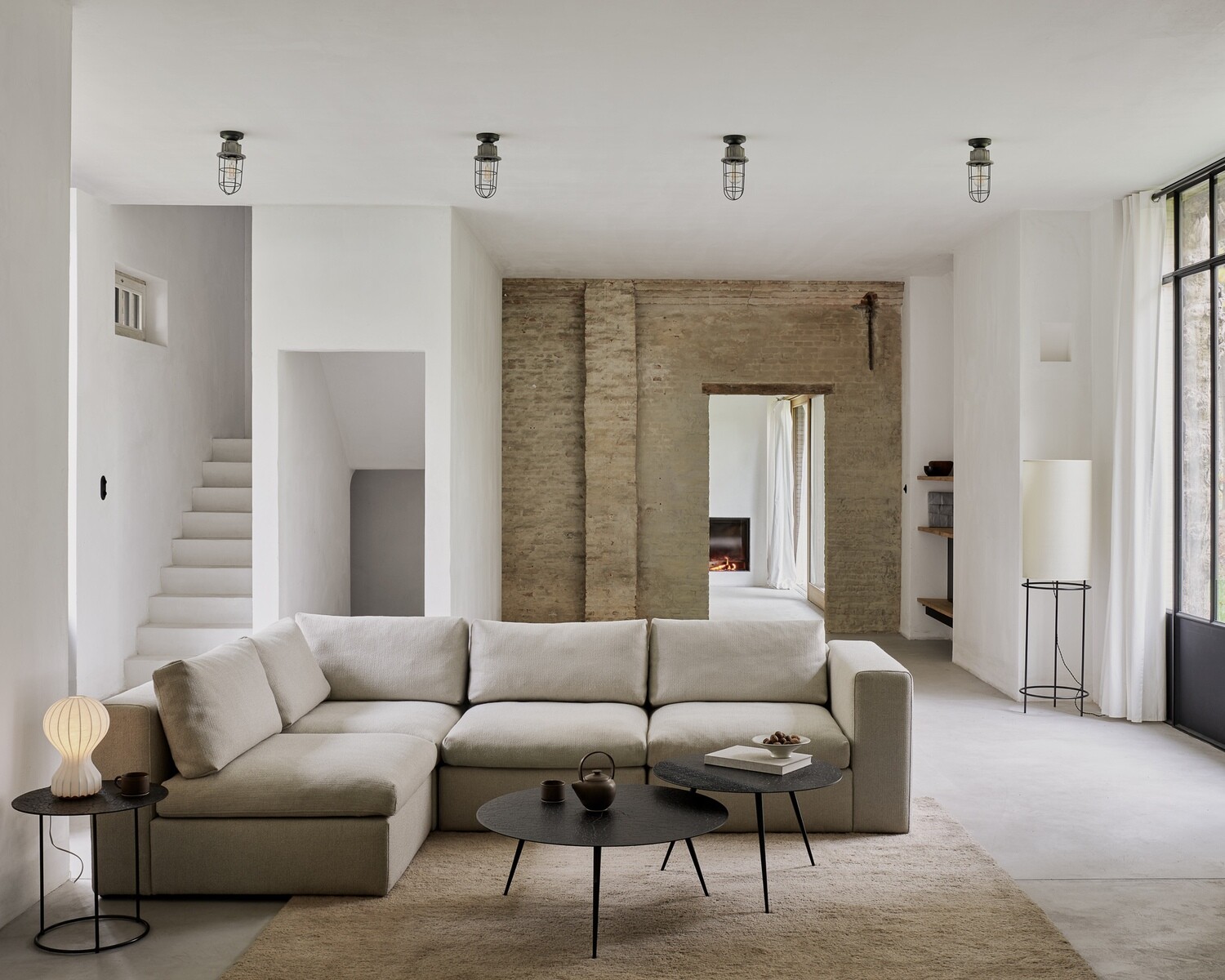 Ethnicraft - Mellow Sofa - Ecke, Off White