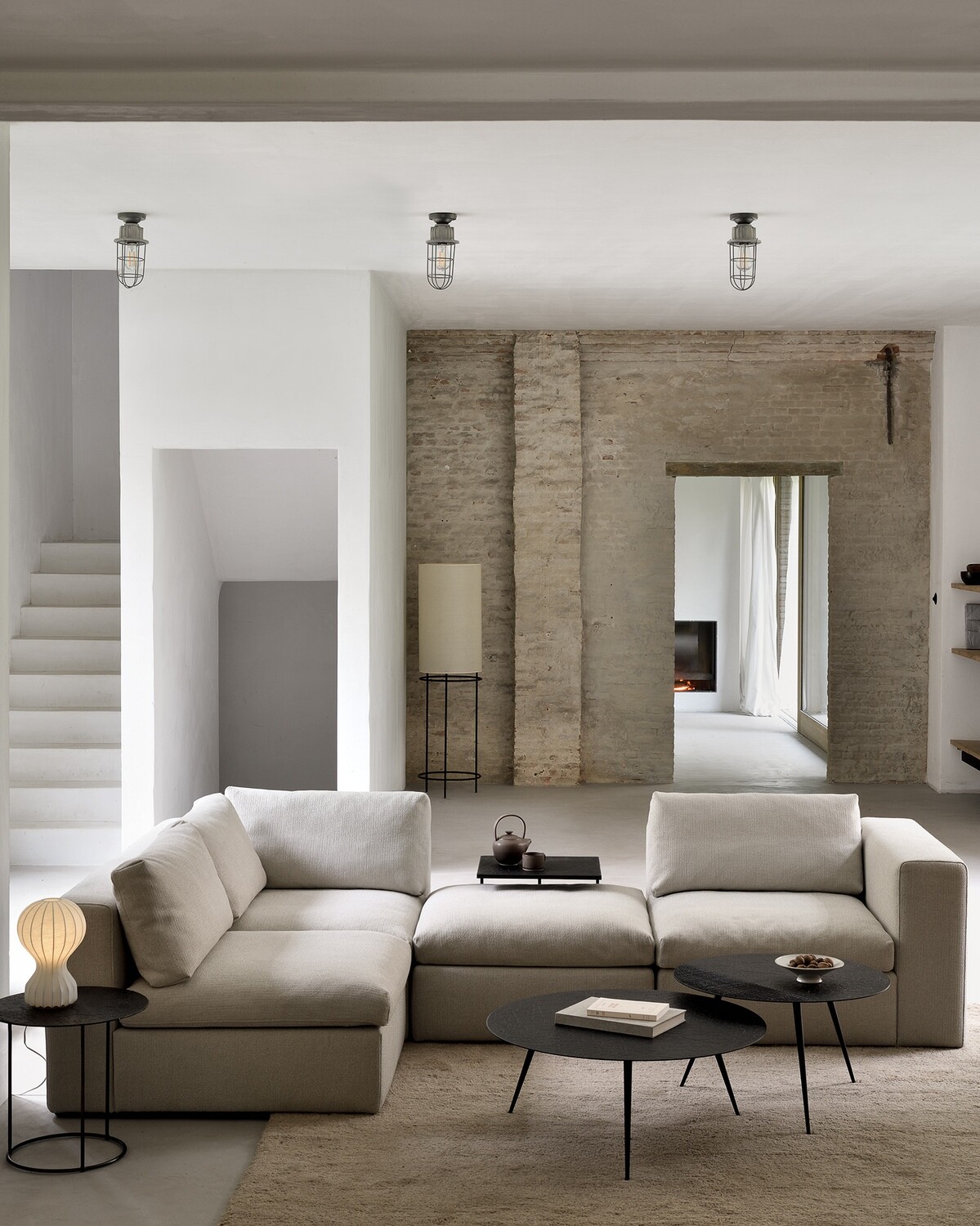 Ethnicraft - Mellow Sofa - Ecke, Off White