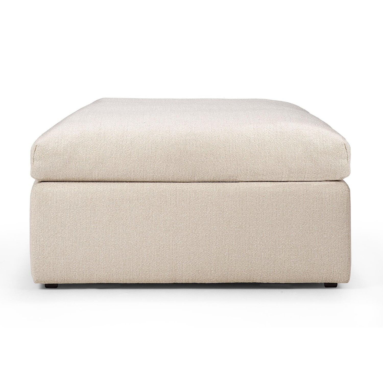 Ethnicraft - Mellow Polsterhocker - Off White