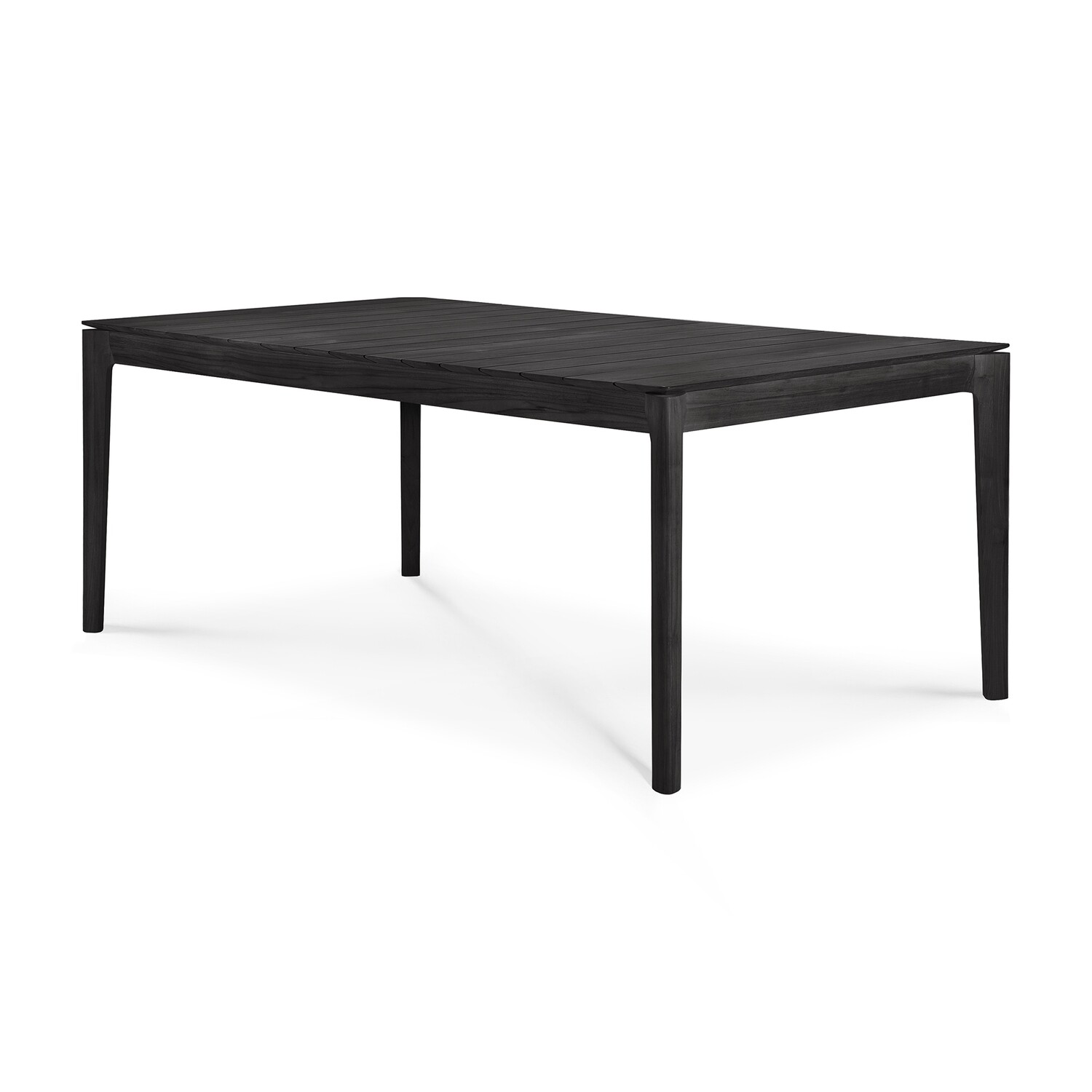 Ethnicraft - Bok Tisch Outdoor - Teak, schwarz