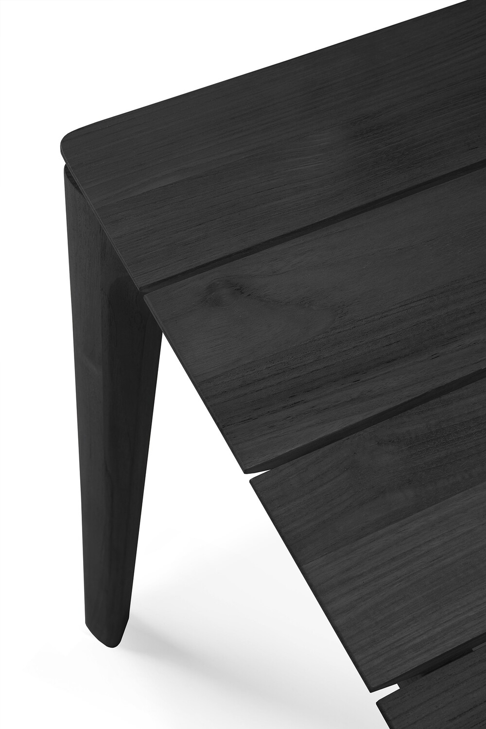 Ethnicraft - Bok Tisch Outdoor - Teak, schwarz