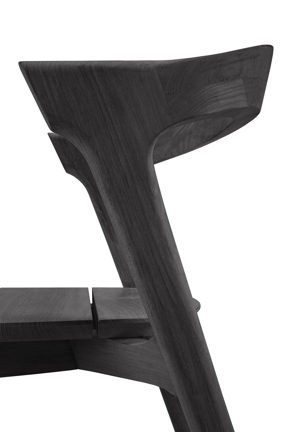 Ethnicraft - Bok Stuhl Outdoor - Teak, schwarz
