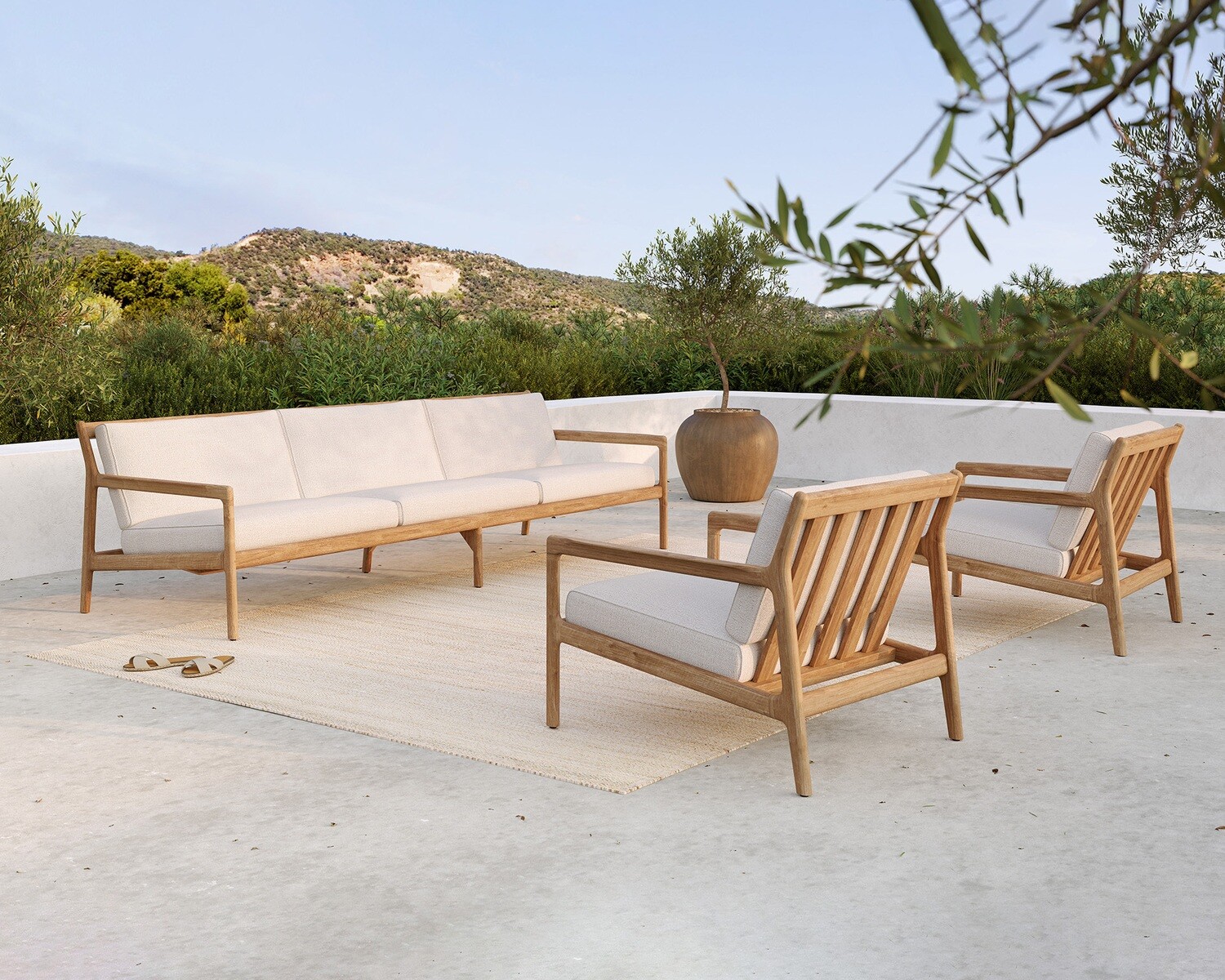 Ethnicraft - Jack Loungesessel Outdoor - Teak