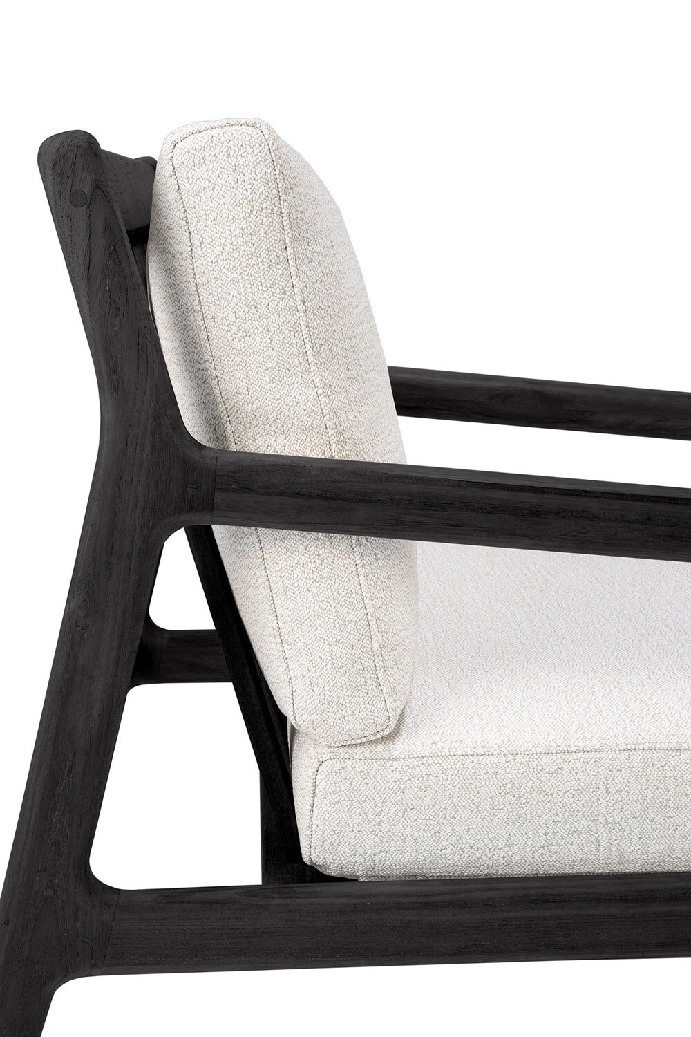 Ethnicraft - Jack Loungesessel Outdoor - Teak, schwarz