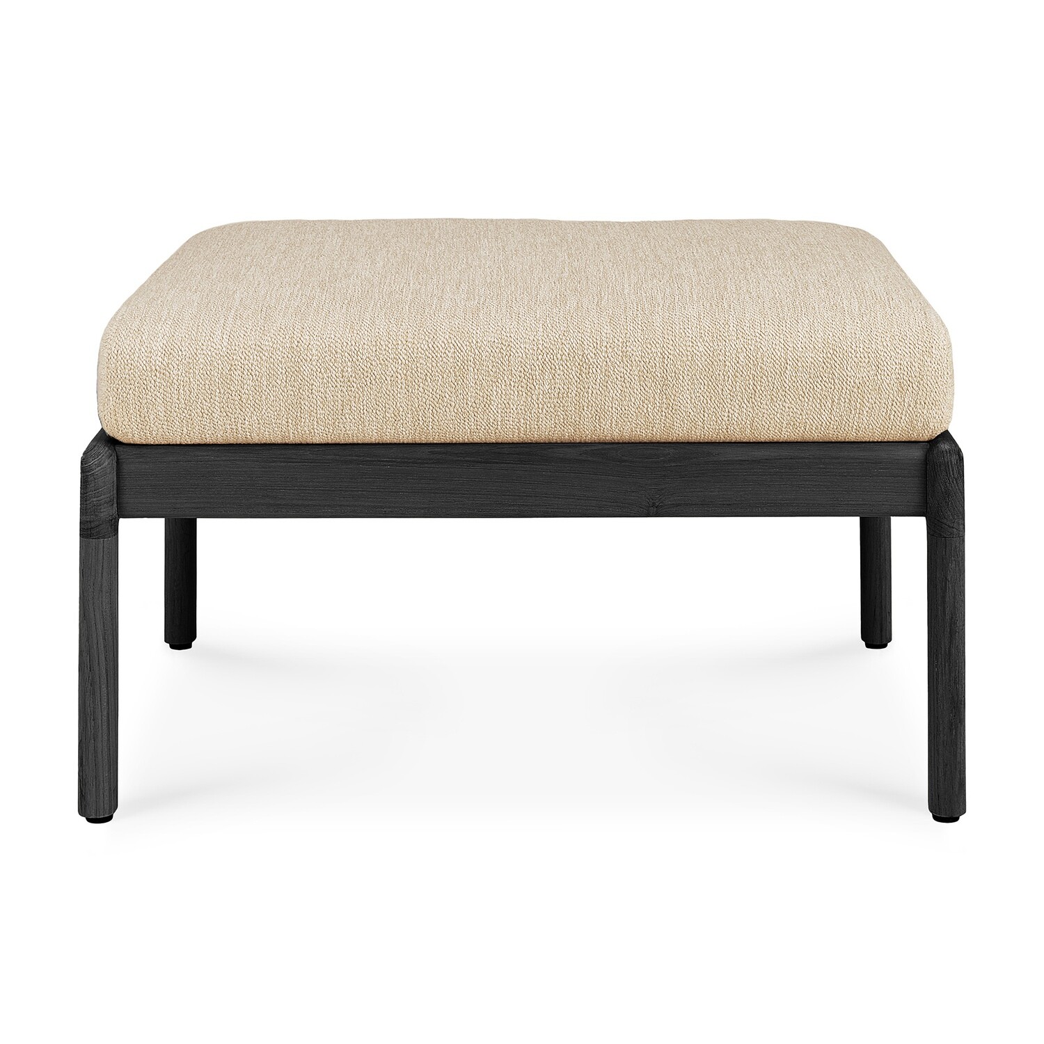 Ethnicraft - Jack Fusshocker Outdoor - Teak, schwarz