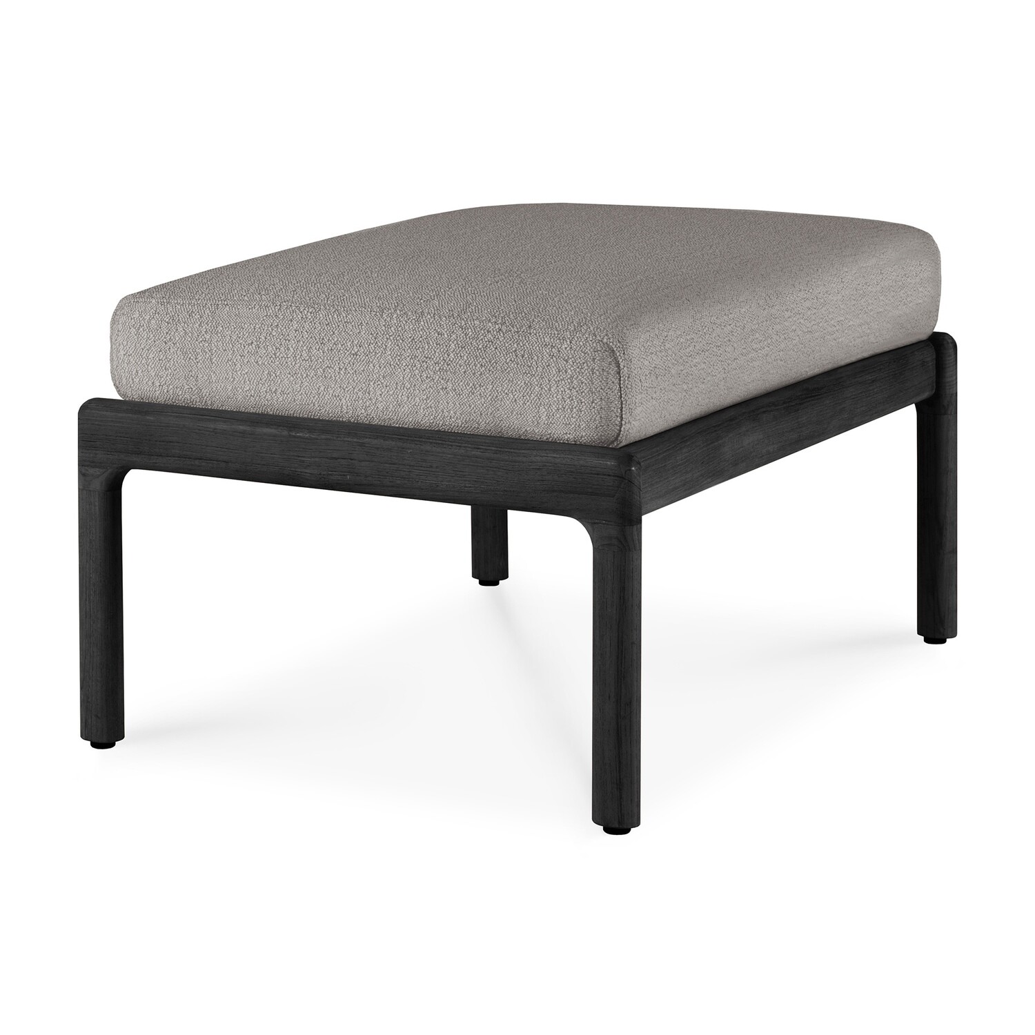 Ethnicraft - Jack Fusshocker Outdoor - Teak, schwarz