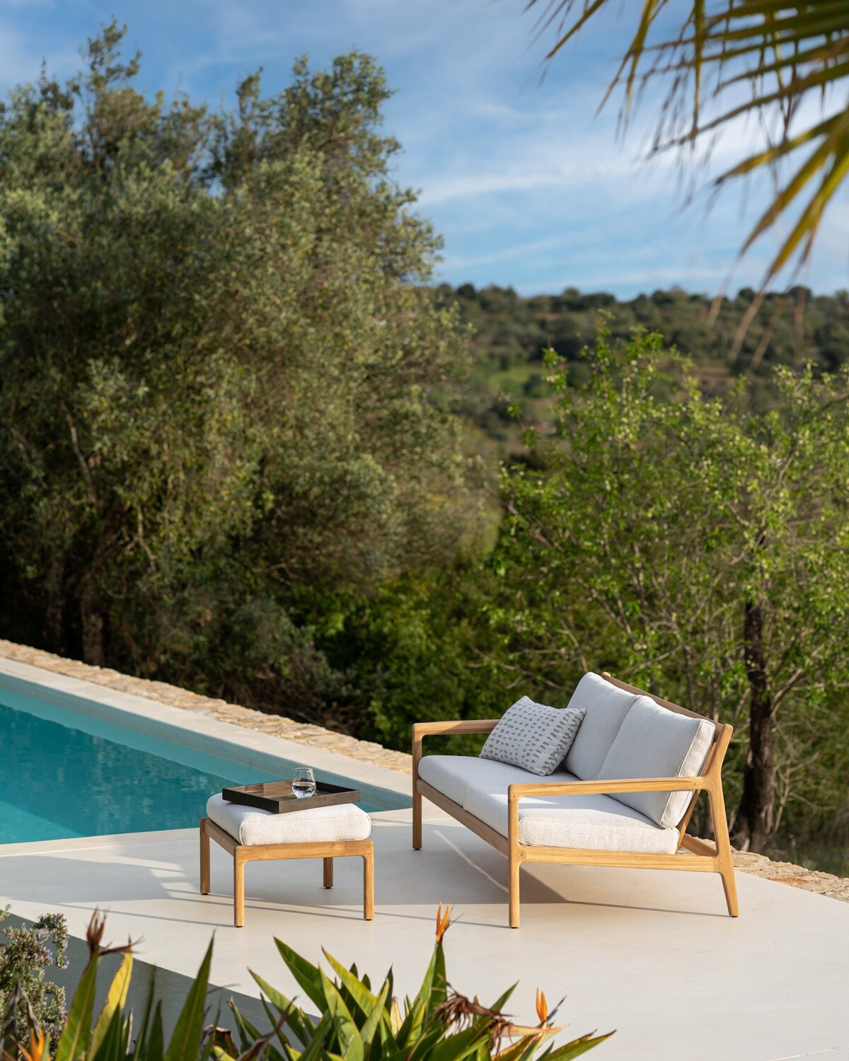 Ethnicraft - Jack Sofa Outdoor 2 Sitzer - Teak