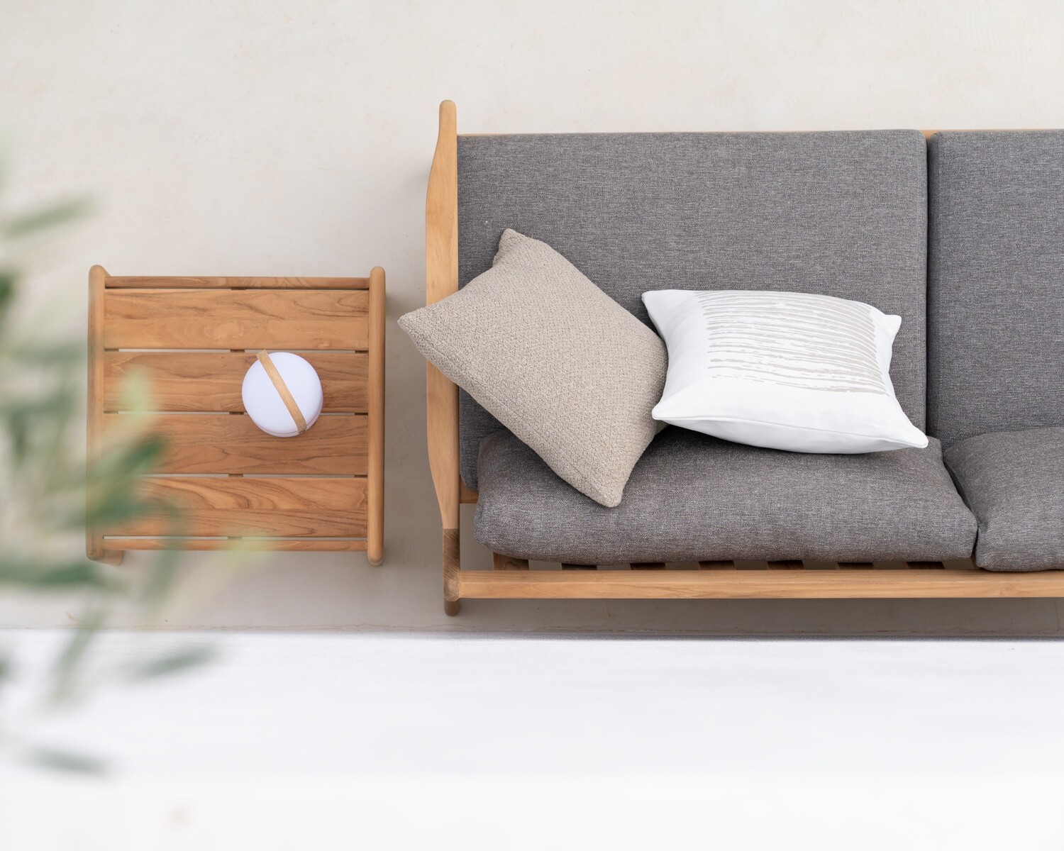 Ethnicraft - Jack Sofa Outdoor 2 Sitzer - Teak