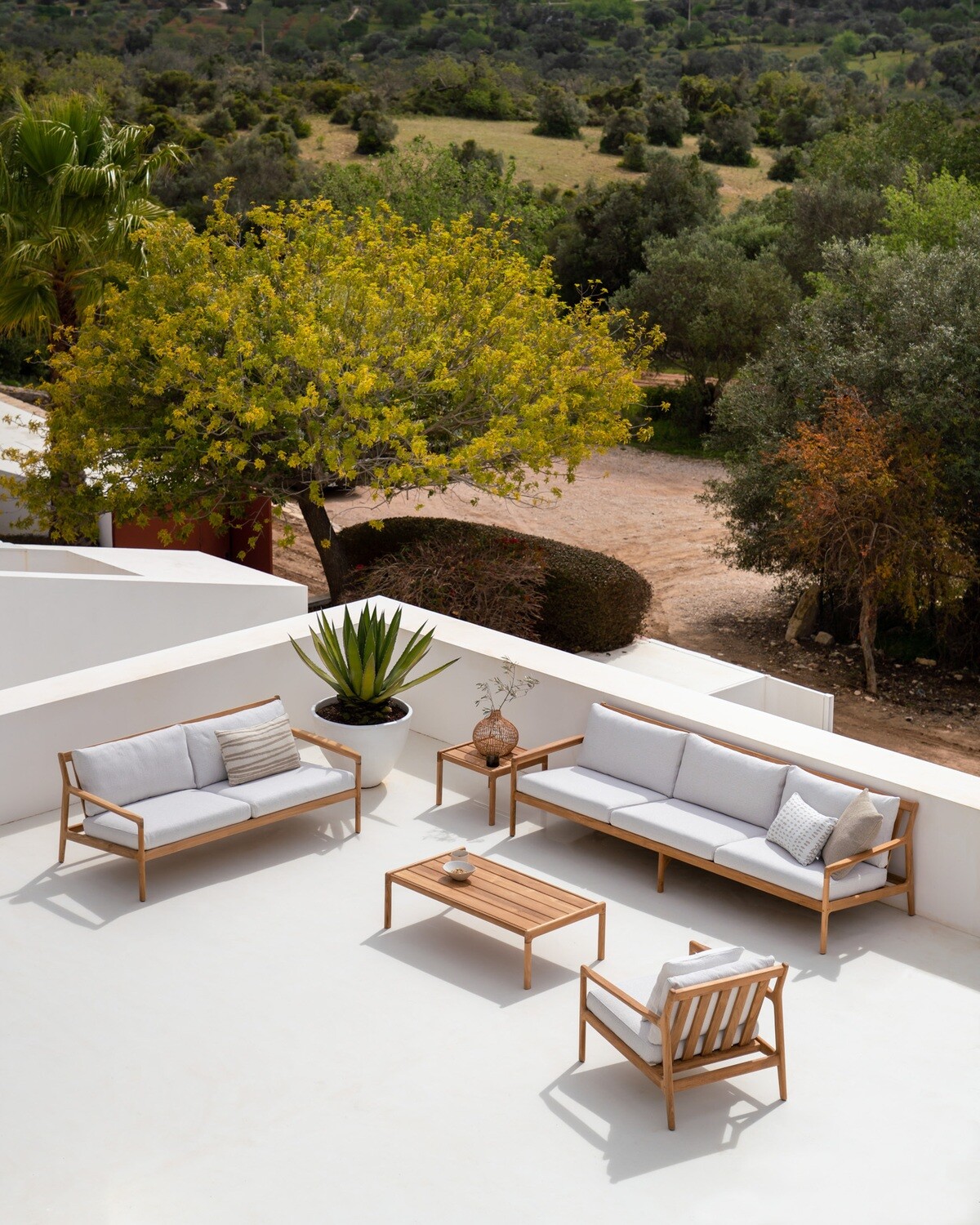 Ethnicraft - Jack Sofa Outdoor 2 Sitzer - Teak
