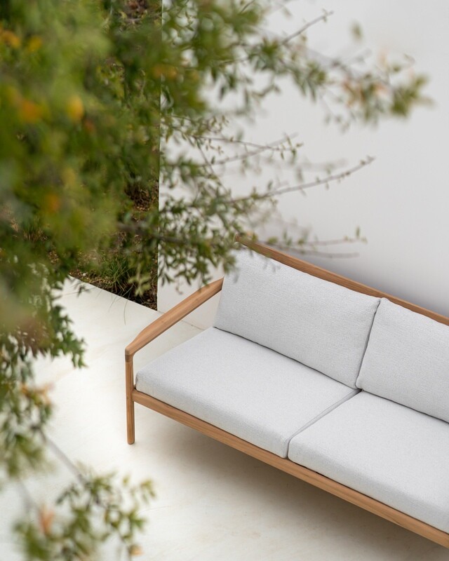 Ethnicraft - Jack Sofa Outdoor 2 Sitzer - Teak