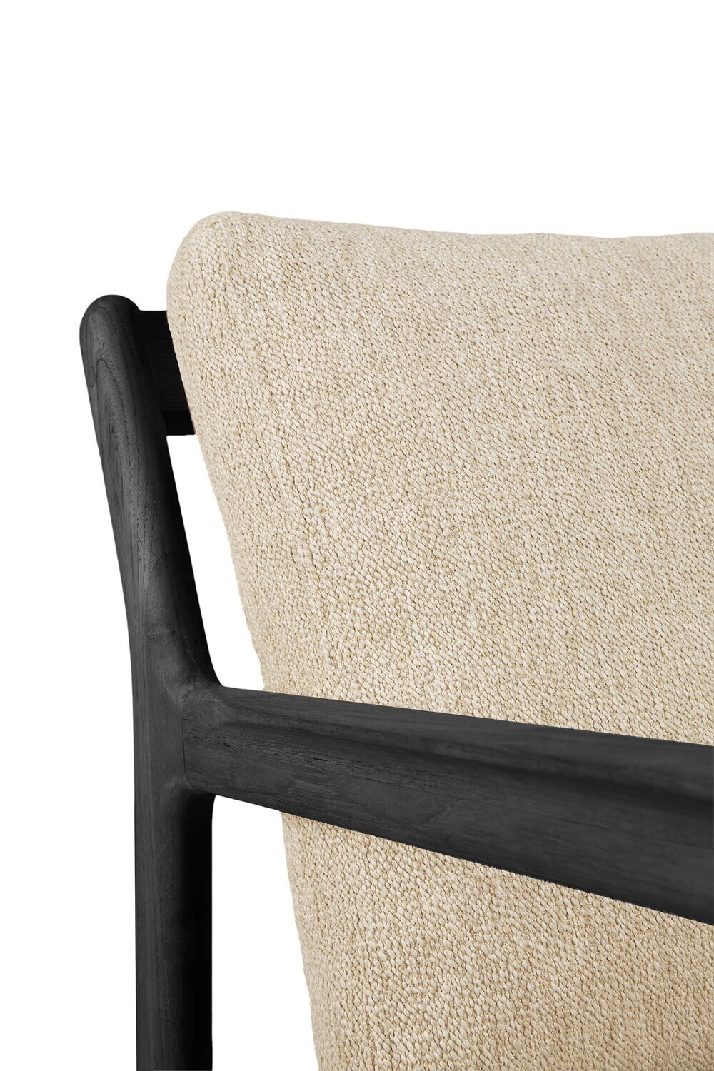 Ethnicraft - Jack Sofa Outdoor 2 Sitzer - Teak, schwarz