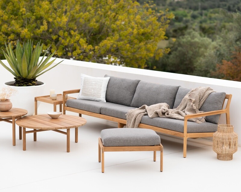 Ethnicraft - Jack Canapé Outdoor 3 places - Teak