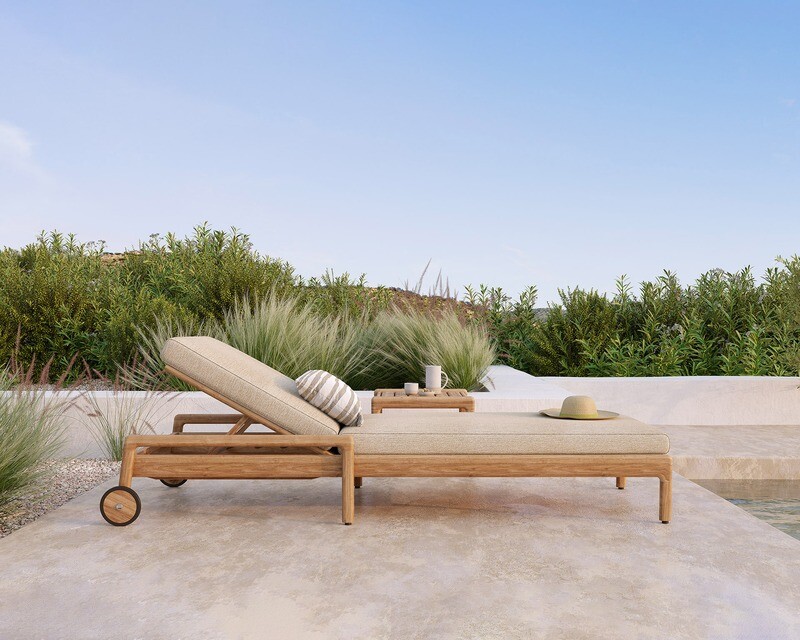 Ethnicraft - Jack Liege Outdoor - Teak