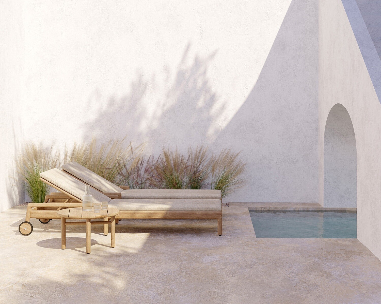 Ethnicraft - Jack Liege Outdoor - Teak