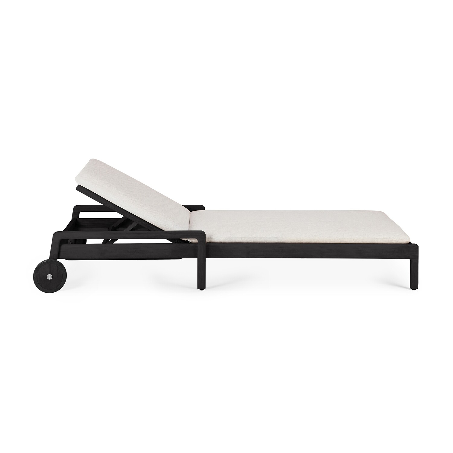 Ethnicraft - Jack Liege Outdoor - Teak, schwarz
