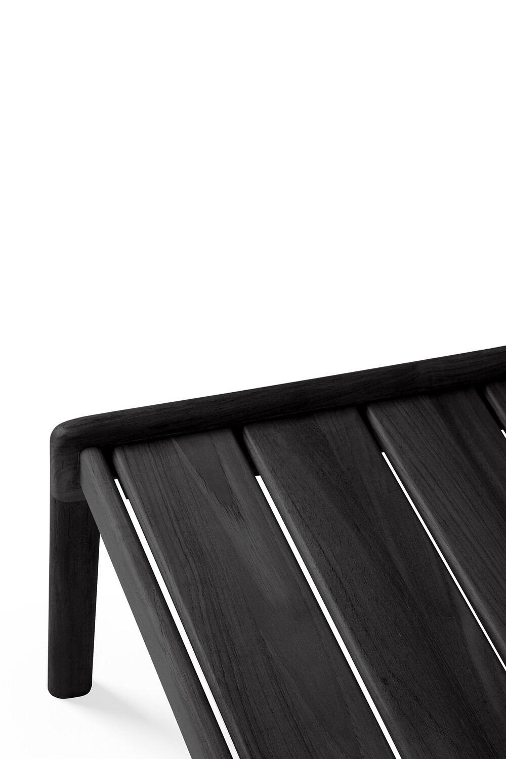 Ethnicraft - Jack Beistelltisch Outdoor - Teak schwarz