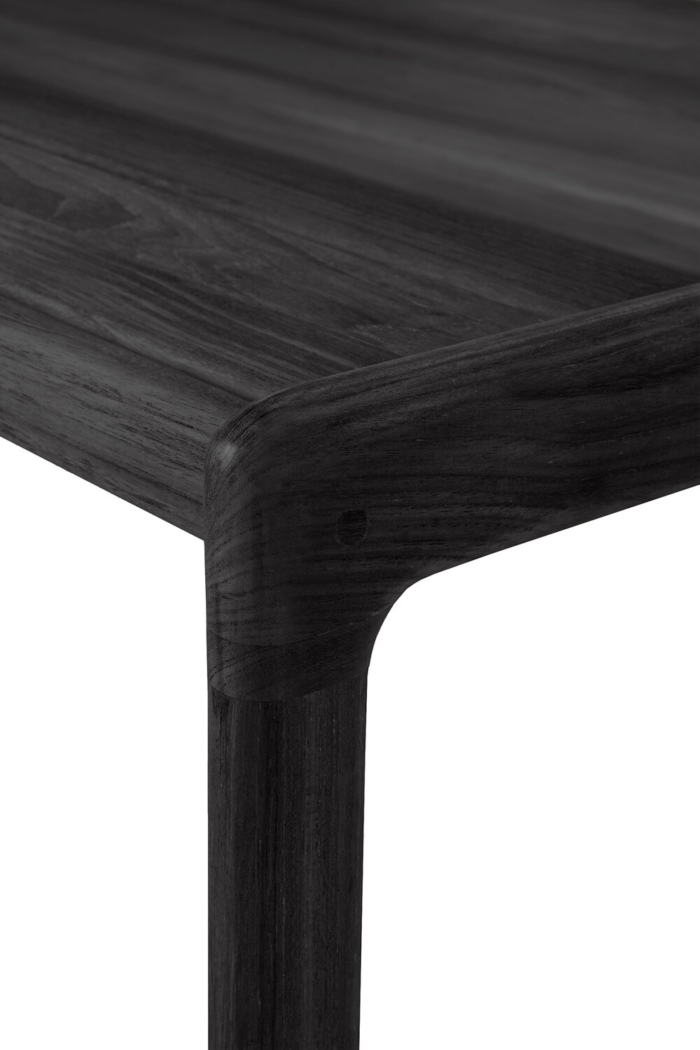 Ethnicraft - Jack Beistelltisch Outdoor - Teak schwarz