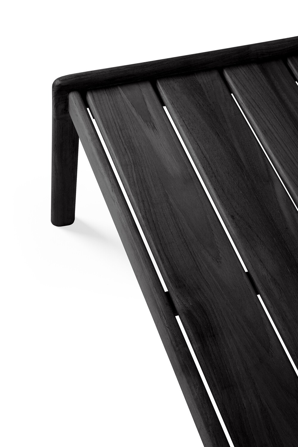 Ethnicraft - Jack Couchtisch Outdoor - Teak schwarz