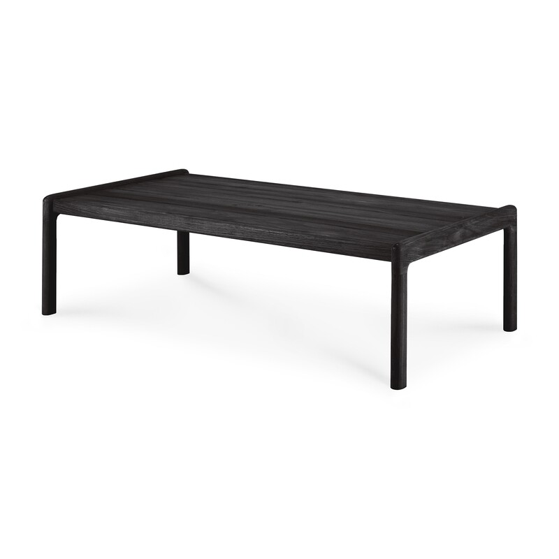 Ethnicraft - Jack Couchtisch Outdoor - Teak schwarz