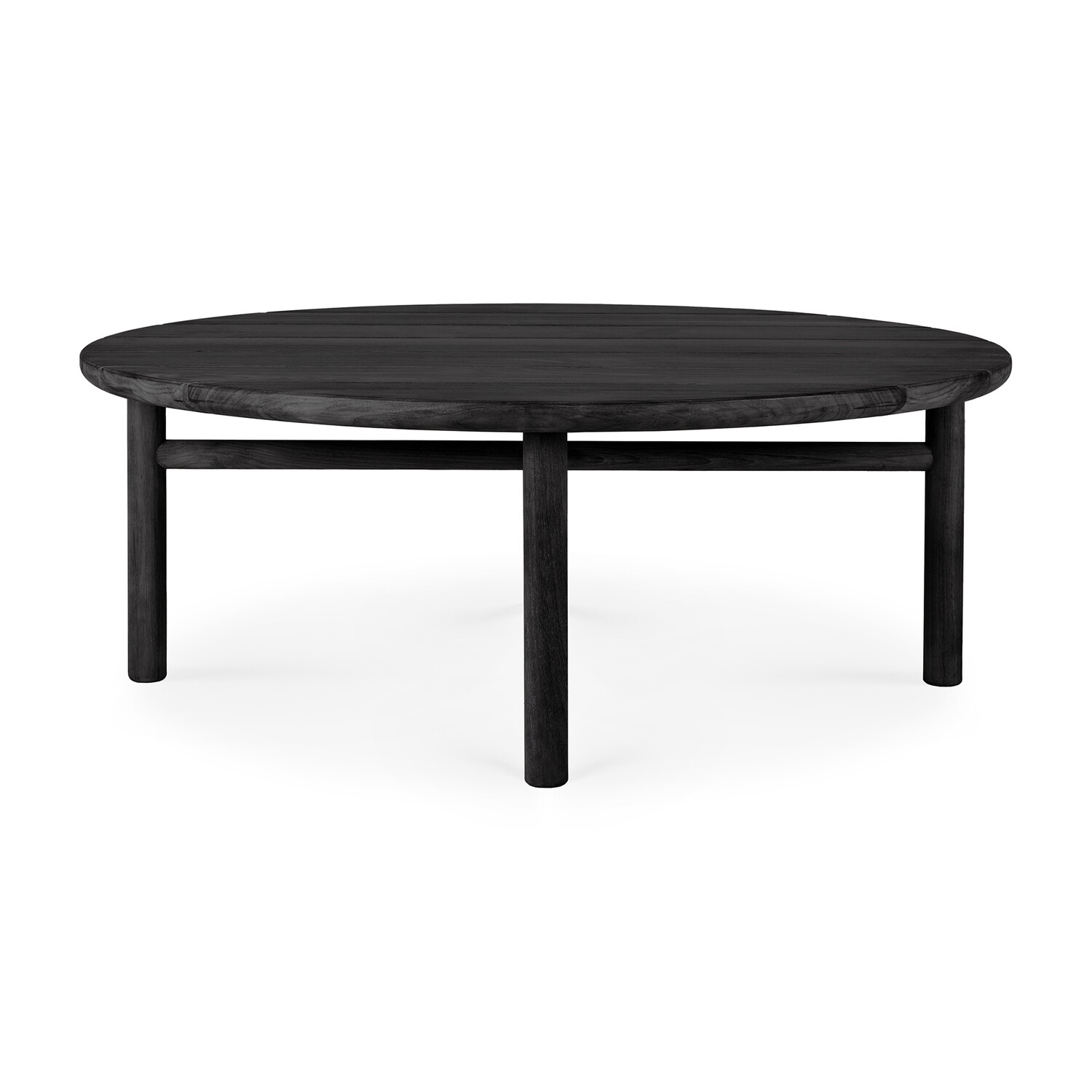 Ethnicraft - Quatro Couchtisch Outdoor - Teak schwarz